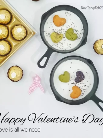 Cara Mudah Membikin Resep 65. Bubur Candil Love yang  Bikin Ketagihan Anti Ribet, Mantap Sekali