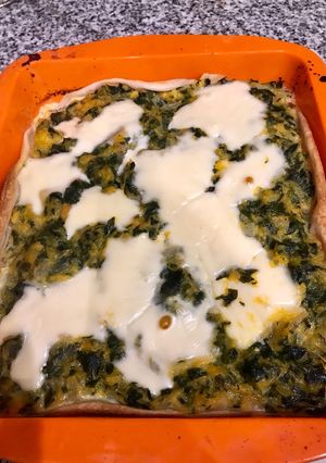 Una foto de Tarta de acelga y calabaza. Muy simple. Lo simple y rico es dos veces más rico!