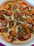 Pizza con pan sash