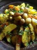 Lamb Tagine with Potatoes and Olives