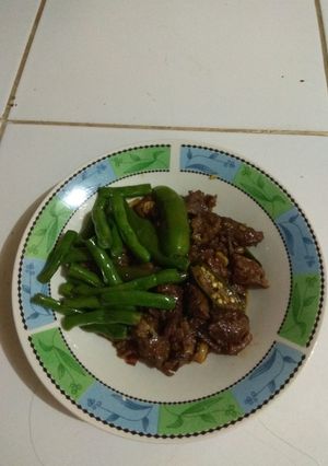 Foto resep Daging kecap Inggris dg buncis #BikinRamadanBerkesan