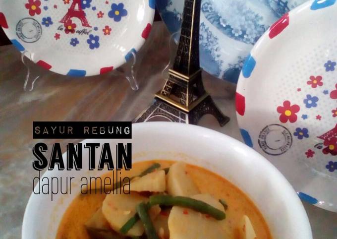 Anti Ribet, Memasak Sayur rebung santan Untuk Jualan