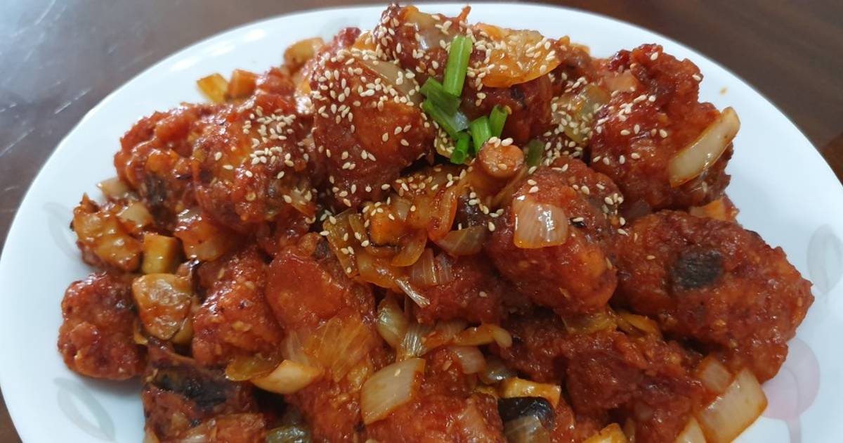  Resep  Ayam  goreng  saus Korea  oleh Ainie Chai Cookpad