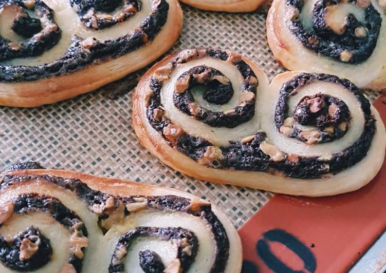 Palmiers chocolat/pistache🍫