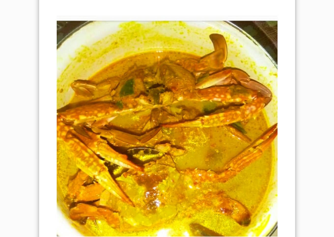 Kare Rajungan Khas Tuban