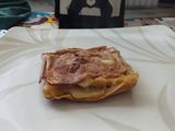 Hotcake de manzana sin gluten 🍎