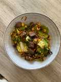 Asian ostrich salad