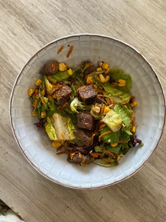 Recipe Asian ostrich salad the Delicious Appealing
