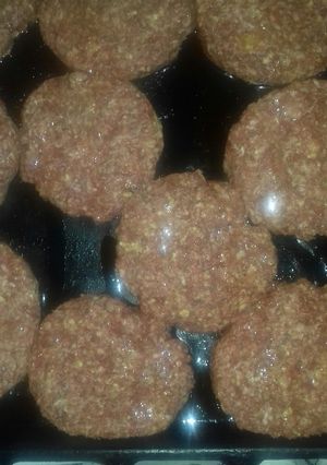 Una foto de Hamburguesas de carne caceritas