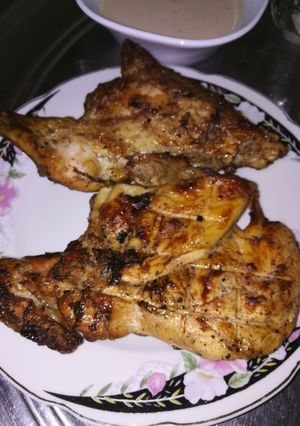 صورة لوصفة فراخ مشويه على الفحم