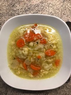 Karfiolleves recept fotója