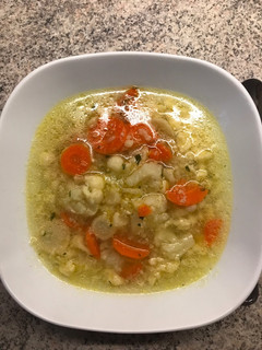 Karfiolleves recept fotója