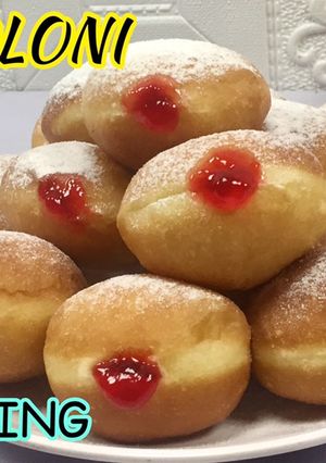 Foto resep Donat bomboloni super lembut dan empuk