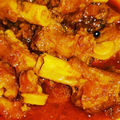 A picture of Mutton paya | Goat trotters.