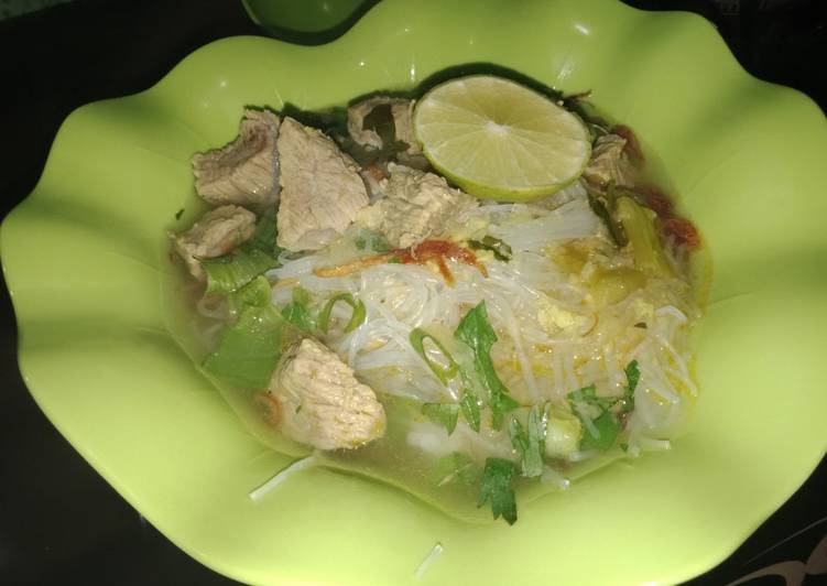 Resep Soto daging seger, Enak Banget
