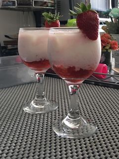 Foto resep Korean strawberry milk