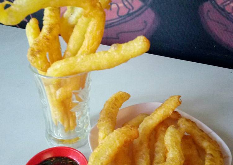 Resep Long Potato Fries yang Enak Banget