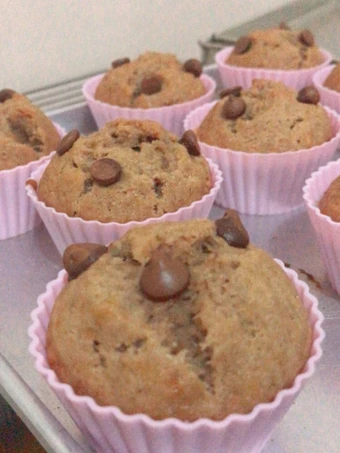 Cara Mudah Membuat Resep  Banana muffin by Luvitaho yang Lezat Sekali, Bisa Manjain Lidah