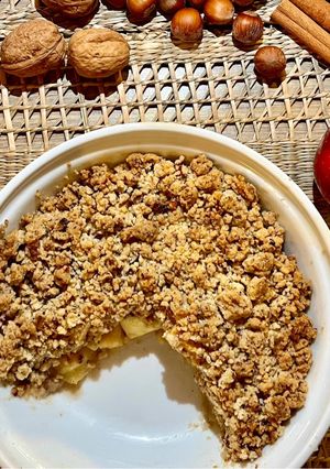 Une photo de Crumble aux pommes