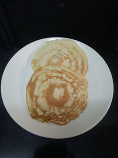 A picture of Fluffy pancakes.