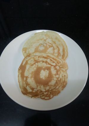 A picture of Fluffy pancakes.