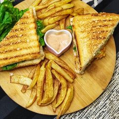 A picture of Tandoori sandwich.