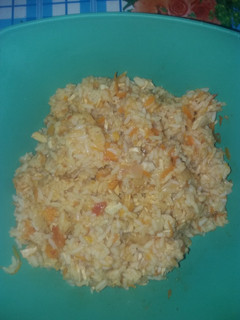 Una foto de Guiso de arroz con pollo
