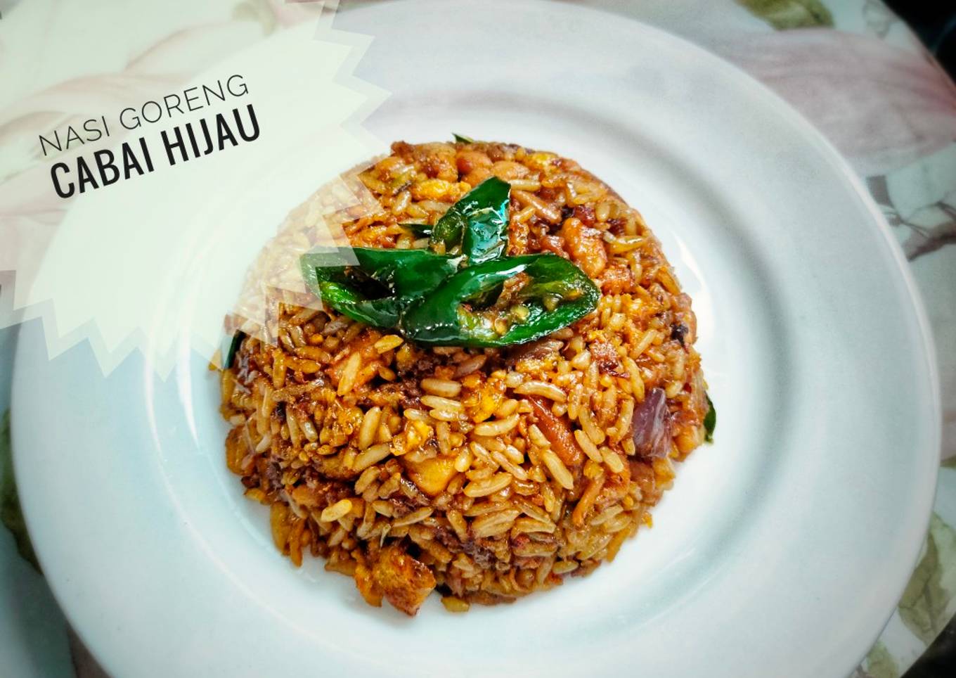 Nasi Goreng Cabai Hijau