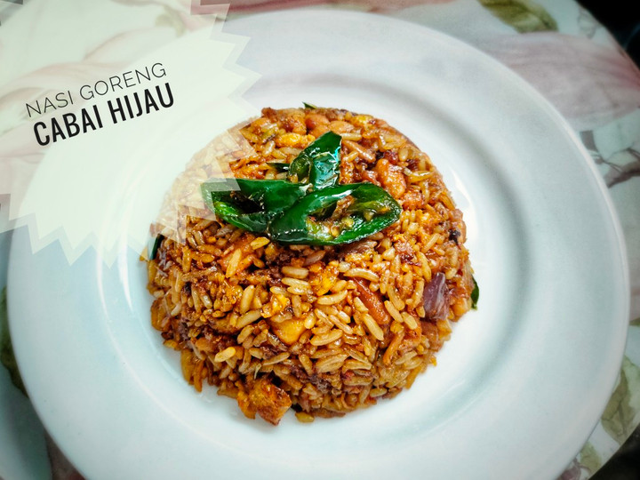 Resep Nasi Goreng Cabai Hijau, Menggugah Selera