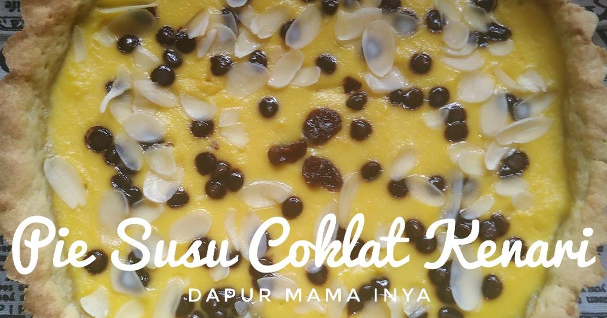 Resep Pie Susu Coklat Kenari Oleh Ina Rizana - Cookpad