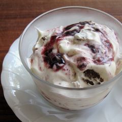 Frozen Cream Cheese Dessert A picture of Frozen Cream Cheese Dessert.
