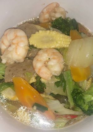 Foto resep Capcay Kuah Udang