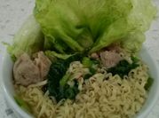 A picture of onion lettuce