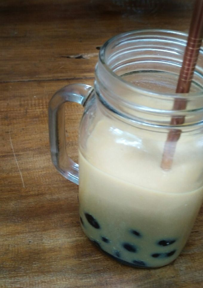 Foto resep Bubble dan susu palm sugar