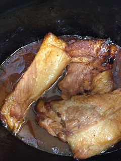 Una foto de Secreto ibérico en salsa barbacoa