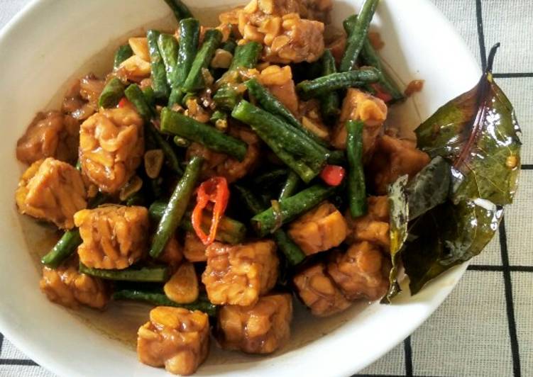 Resep Orek Tempe Kuah Kecap yang simpel