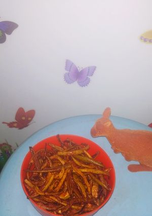 A picture of Parval fry.