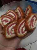 Chicken Cordon Blue apa adanya