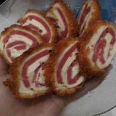 Chicken Cordon Blue apa adanya রেসিপির প্রধান ছবি