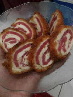 Foto resep Chicken Cordon Blue apa adanya