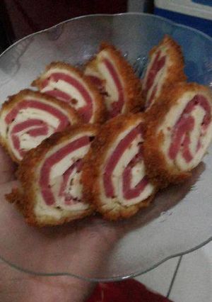 Foto resep Chicken Cordon Blue apa adanya