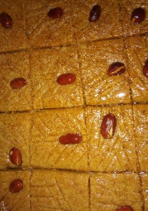 صورة لوصفة مقروط السنيوة او البقلاوة