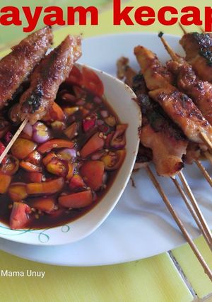 Foto resep Sate ayam kecap
