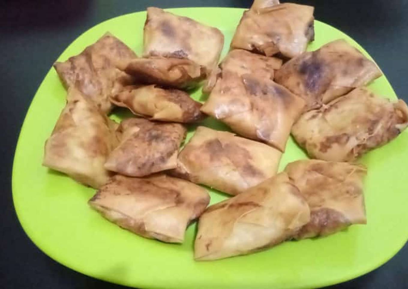 Martabak tahu mini kulit lumpia