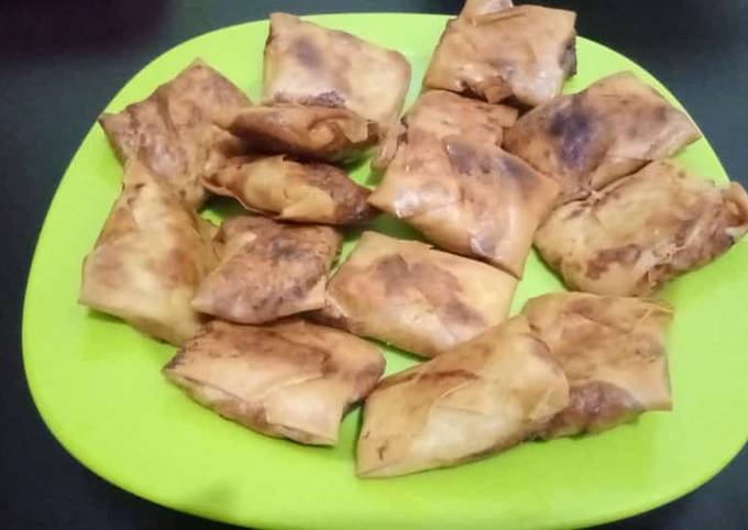 Bagaimana Membuat Martabak tahu mini kulit lumpia Anti Gagal