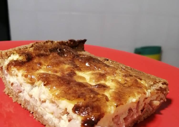 Quiche Lorraine de masa integral