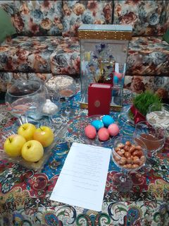 عکسی از دستور سفره هفت سین ۱۴۰۲