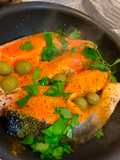 Salmón al cúrcuma