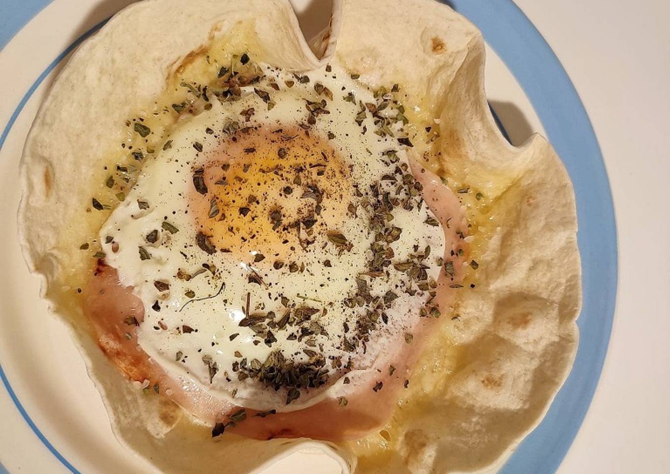 Tortilla al micro en 1 minuto