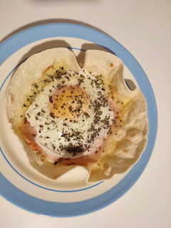 Una foto de Tortilla al micro en 1 minuto